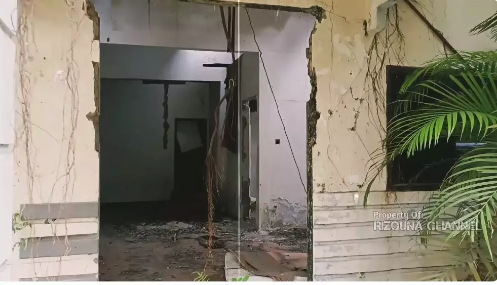 potret kondisi rumah putih bikin miris © YouTube