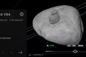 NASA pastikan Asteriod 2024 YR4 tak akan menabrak bumi pada 2032, tapi malah mau tabrak bulan?