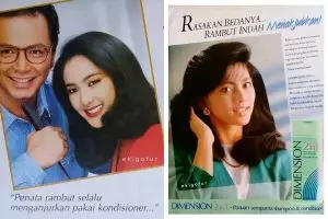Selain jago akting, 7 seleb cantik ini pernah jadi model iklan sampo jadul, potret lawasnya manglingi