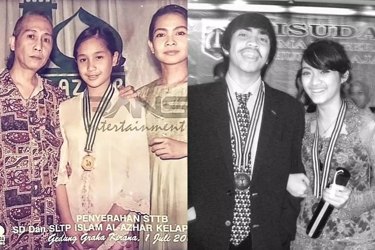 Parasnya beda dengan sekarang, potret jadul 11 seleb pas lulusan sekolah ini bikin lupa wajah aslinya