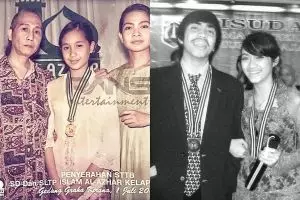 Parasnya beda dengan sekarang, potret jadul 11 seleb pas lulusan sekolah ini bikin lupa wajah aslinya