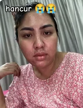 potret lawas Mira Hayati © TikTok potret lawas Mira Hayati © TikTok