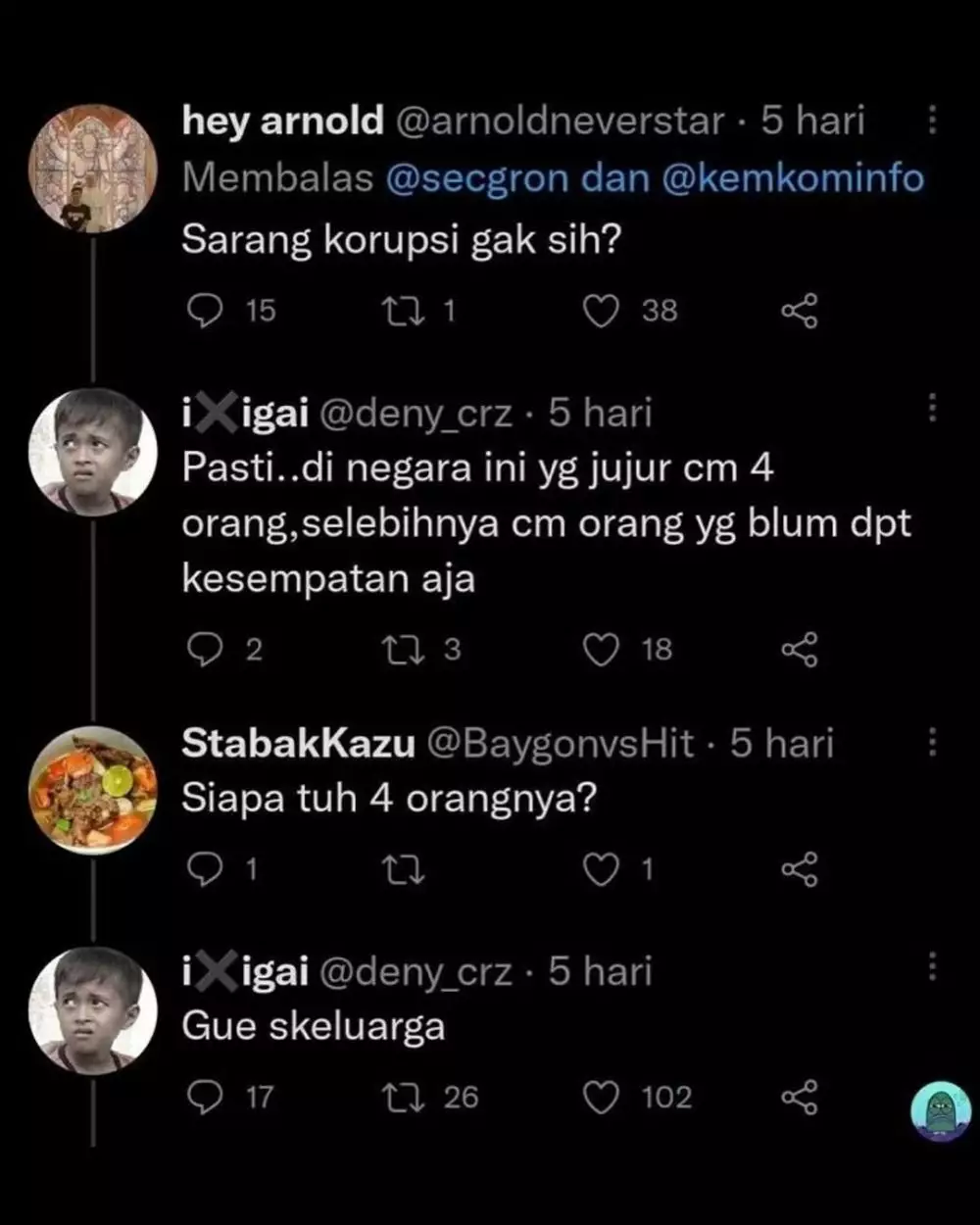 asal bunyi warga X © 2025 berbagai sumber asal bunyi warga X © 2025 berbagai sumber