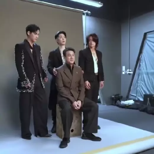 pemotretan terbaru anggota F4 Meteor Garden © TikTok