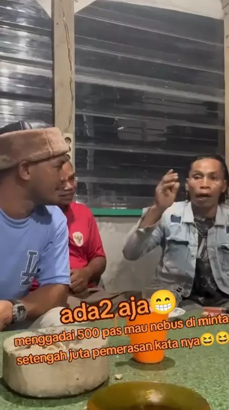 Curhatan kocak pria lapor RT ngaku diperas © TikTok Curhatan kocak pria lapor RT ngaku diperas © TikTok