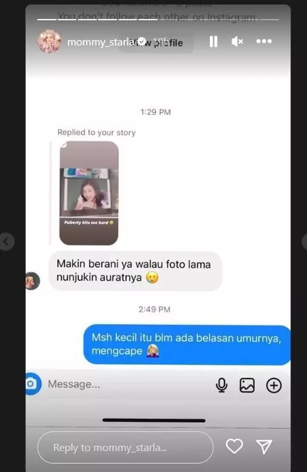 Inara Rusli pamer foto masa muda berujung nyinyiran netizen, begini responsnya © 2023 brilio.net Inara Rusli pamer foto masa muda berujung nyinyiran netizen, begini responsnya © 2023 brilio.net