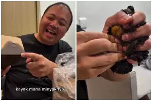 Cicipi donat viral Pinkan Mambo, Codeblu beri review menohok, banyak rembesan minyak