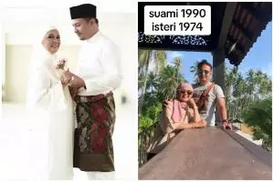 Kisah Romansa beda generasi ini bukti bahagia bukan soal usia, istri kelahiran 1974, suami lahir 1990