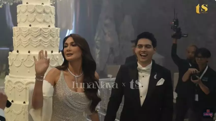 Momen resepsi pernikahan Luna dan Maxime di Jakarta © 2025 brilio.net