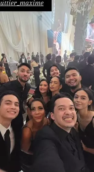 Prilly Latuconsina hadiri resepsi Maxime © Instagram