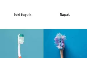 7 Potret lucu beda gaya suami vs istri saat di kamar mandi, relate banget buat pasutri senior