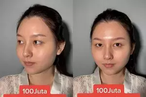 Dimakeup MUA seharga Rp40 juta, transformasi pengantin wanita ini bikin mikir ulang