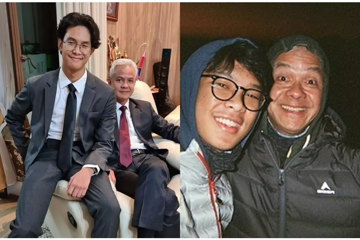 Emang boleh semirip itu? Begini 9 potret bukti Alam Ganjar plek-ketiplek sang ayah saat masih muda