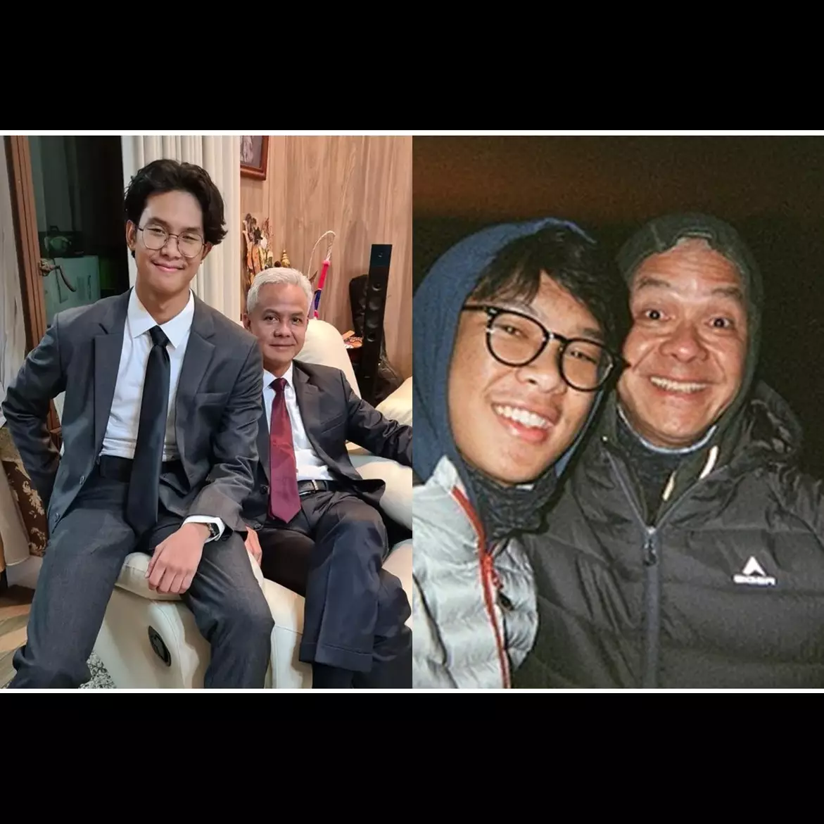 Emang boleh semirip itu? Begini 9 potret bukti Alam Ganjar plek-ketiplek sang ayah saat masih muda