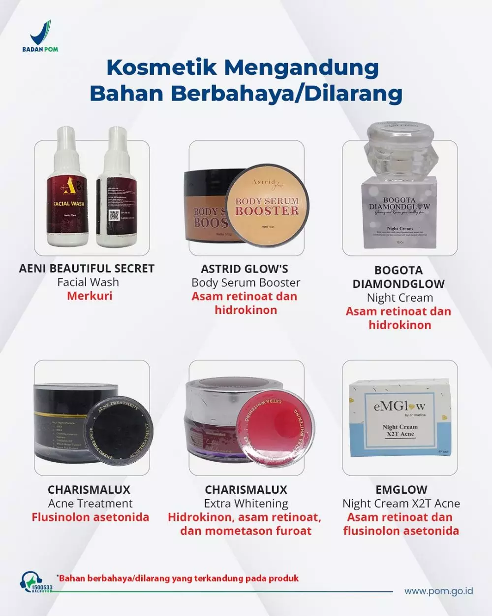 bpom umumkan 34 kosmetik berbahaya © 2025 brilio.net bpom umumkan 34 kosmetik berbahaya © 2025 brilio.net