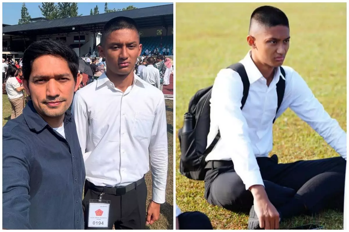 9 Potret Muhammad Dhofin anak Ibnu Jamil lolos Akmil, sosok berprestasi, pernah jadi Paskibraka