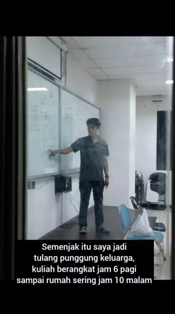 kisah anak kuli lulusan ITB © Instagram kisah anak kuli lulusan ITB © Instagram