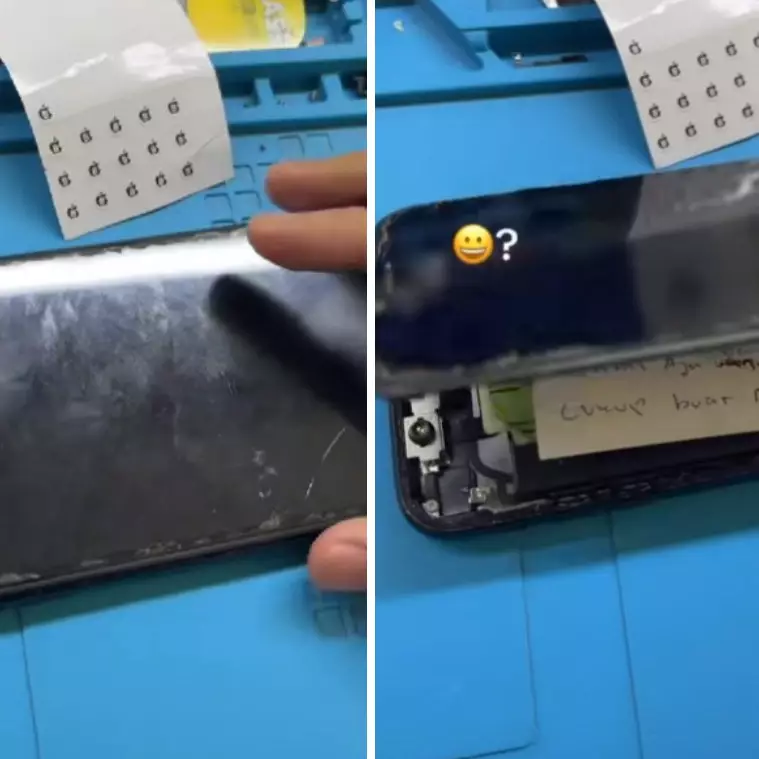 Tukang servis ini syok disogok Rp20 ribu, diminta batalin benerin HP biar nggak ketahuan selingkuh