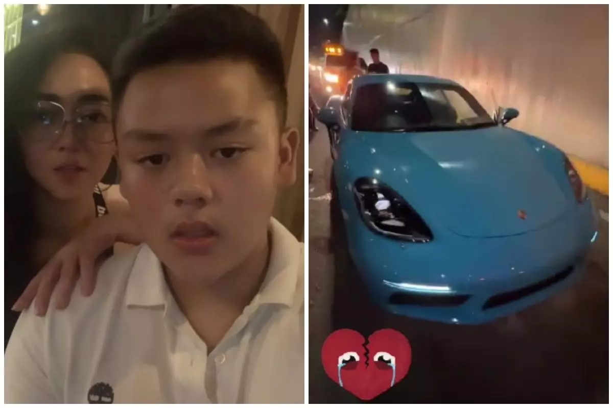 Tak tuntut ganti rugi usai porsche diserempet truk, pemilik mobil kini undang sopir makan bareng