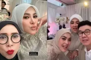 Potret detail cincin mewah Syahrini saat ultah ke-45, biar mungil harganya ditaksir Rp18 Miliar