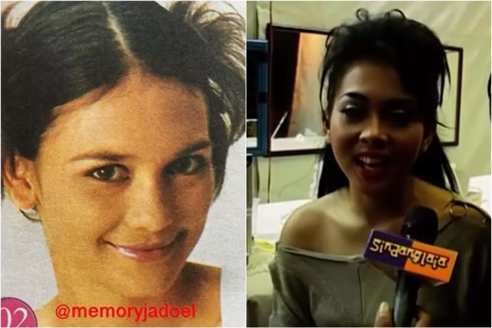 beda gaya syahrini dan luna maya awal karier © berbagai sumber beda gaya syahrini dan luna maya awal karier © berbagai sumber