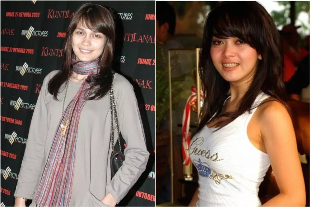 beda gaya syahrini dan luna maya awal karier © berbagai sumber beda gaya syahrini dan luna maya awal karier © berbagai sumber