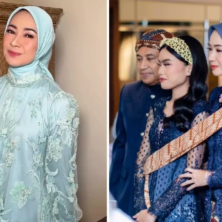9 Pesona Alya Rohali saat siraman Namira ini menolak tua, anak-ibu selisih 23 tahun bak kakak adik