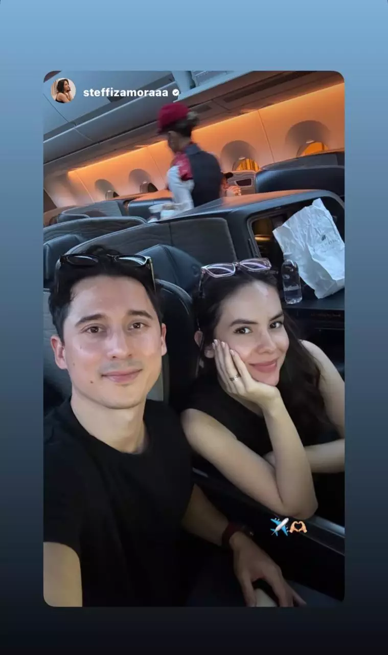Steffi Zamora liburan bareng Nino © Instagram Steffi Zamora liburan bareng Nino © Instagram