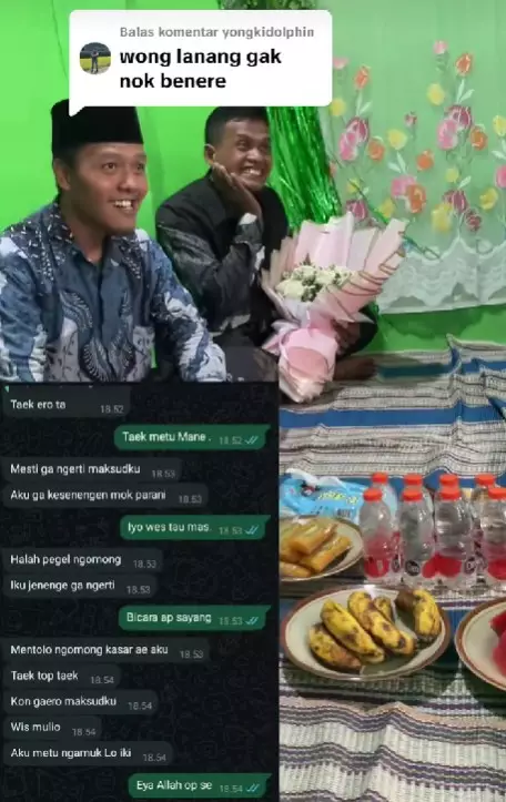 Pria ini niat datang melamar kekasih © TikTok