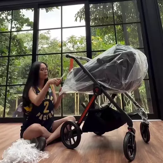 Harga stroller anak Erika Carlina capai Rp 87 juta, ini keunikannya