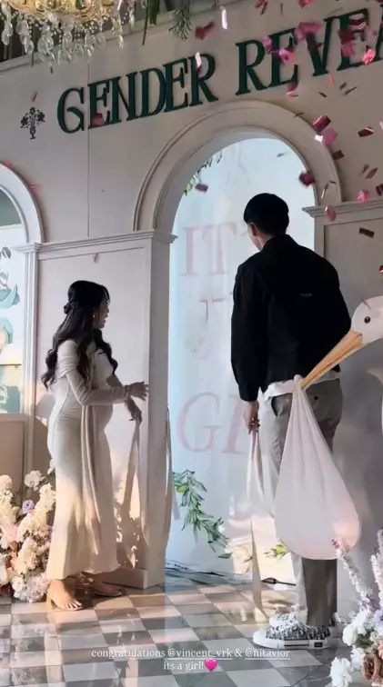 gender reveal anak pertama Nita Vior © Instagram gender reveal anak pertama Nita Vior © Instagram