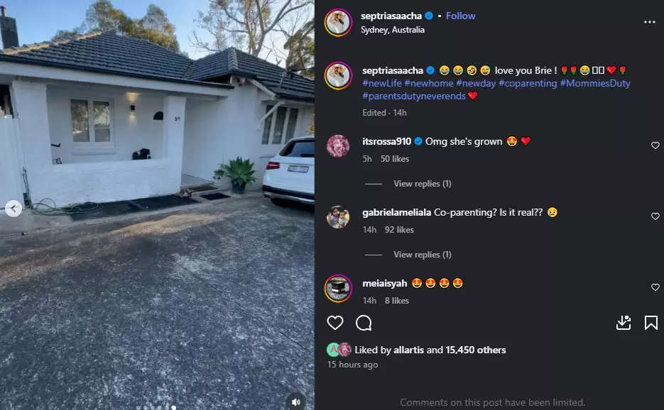 Acha Septriasa sudah cerai © Instagram