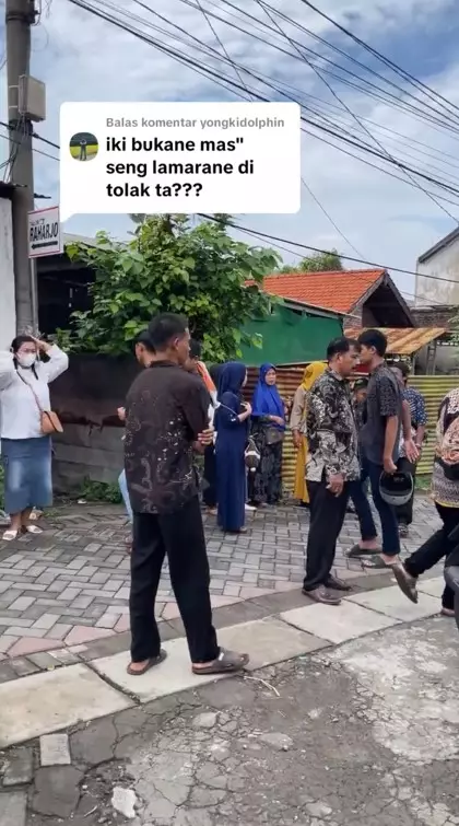 potret seserahan diterima pihak wanita © TikTok potret seserahan diterima pihak wanita © TikTok