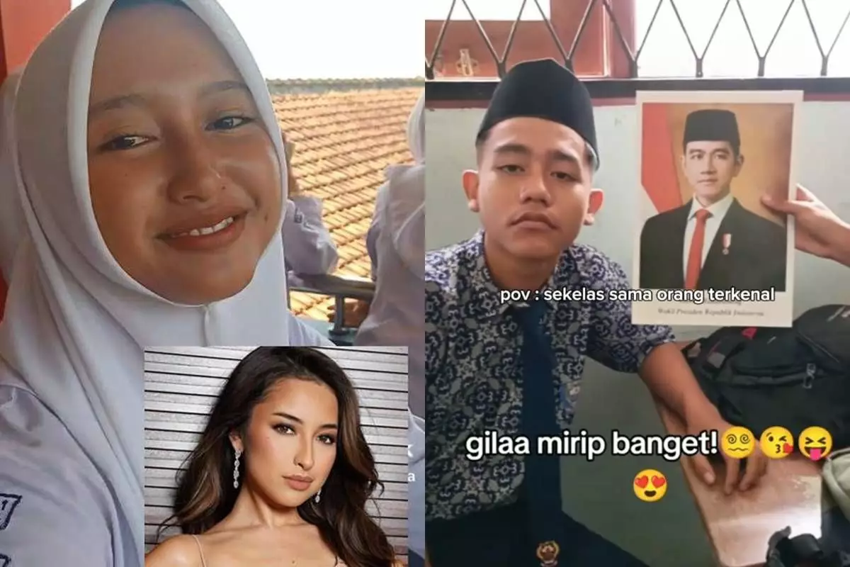 POV 'sekelas sama orang terkenal' ini bikin syik syek syok, parasnya mirip pol
