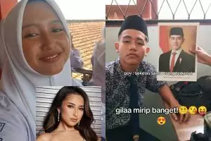 POV 'sekelas sama orang terkenal' ini bikin syik syek syok, parasnya mirip pol