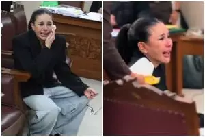 Ngotot sidang dilanjutkan meski kondisinya drop, 9 potret Nikita Mirzani ambruk usai hakim ketok palu