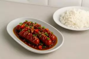 Lauk antiribet, resep sosis mentega kecap cuma 3 bahan untuk kamu yang lagi mager masak