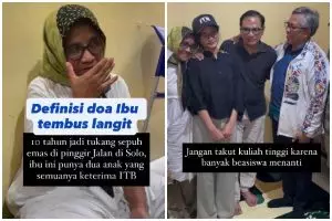 Definisi doa ibu tembus langit, 10 tahun jadi tukang sepuh emas, kini 2 anaknya lolos di ITB