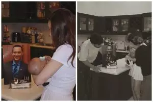 Aaliyah dan Zahwa kenang hari lahir Adjie Massaid dengan cara sederhana, 9 potretnya ini mengharukan