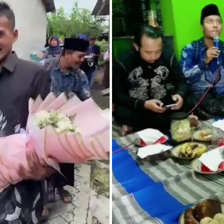 Viral pria lamarannya ditolak tapi seserahan diterima, disebut cuma rekayasa, ini fakta di baliknya