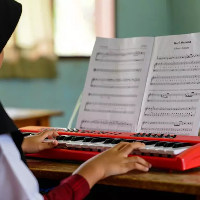 Not pianika lagu 17 Agustus yang mudah dipelajari anak sekolah