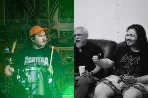 Jago main drum dan gitar, begini 7 pesona Raya Rambu Rabbani putra Iwan Fals yang beranjak dewasa