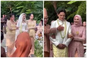 9 Momen akad pernikahan Nadin Amizah dan Faishal Tanjung, digelar intimate