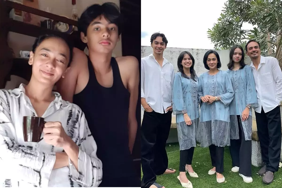 Bak kakak-adik, begini 10 potret kompak Ananda Lontoh dan putra sulungnya Fattah Syach