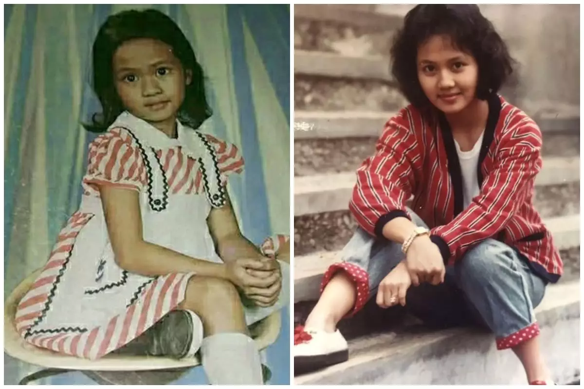 Meninggal di usia 56 tahun, ini 9 potret kenangan Santi Sardi kakak Lukman Sardi saat jadi artis cilik