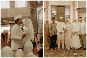 9 Momen akad pernikahan Arbani Yasiz dan Raissa Ramadhani, digelar intimate di masjid