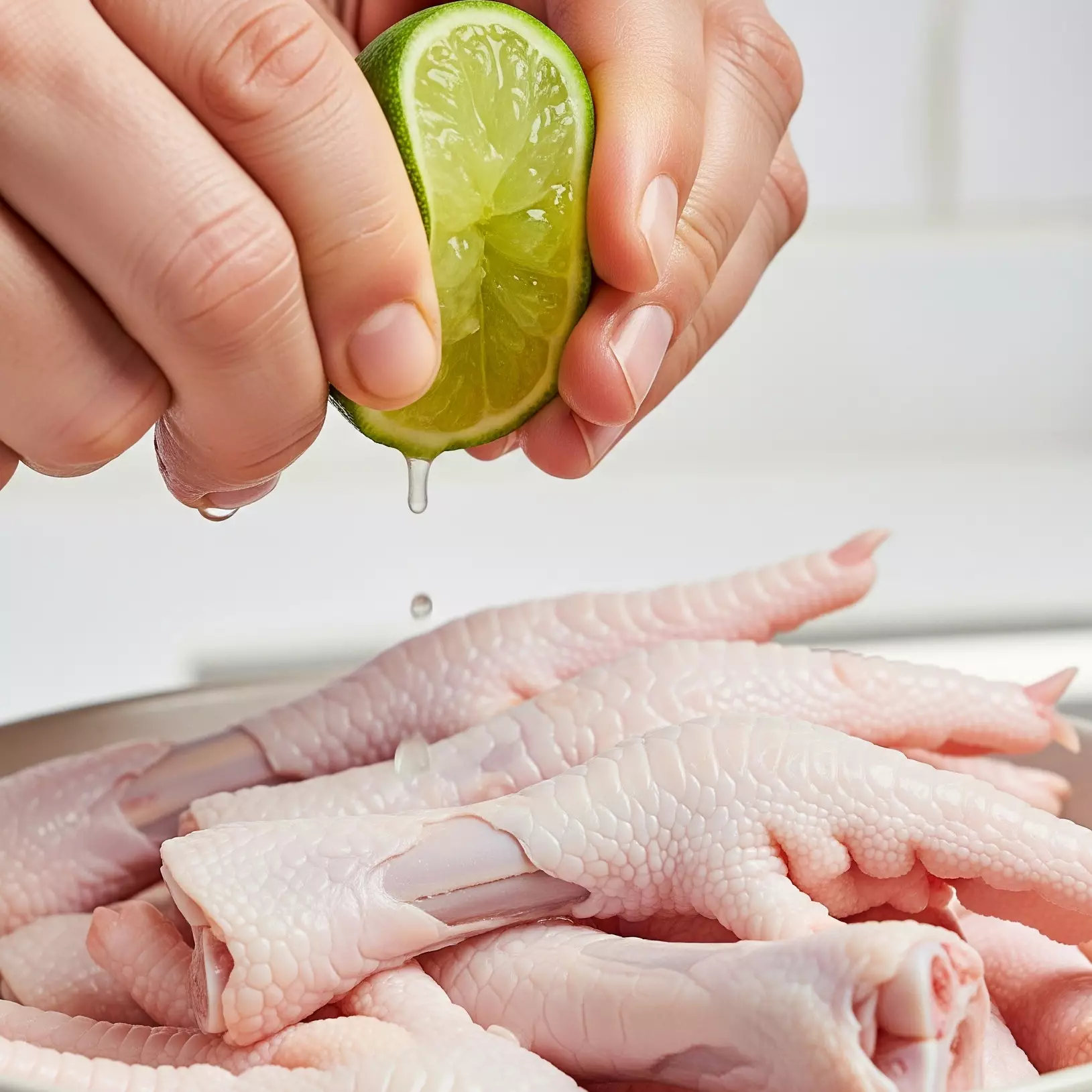 Ceker ayam berbau amis? ini trik membersihkannya sampai tuntas