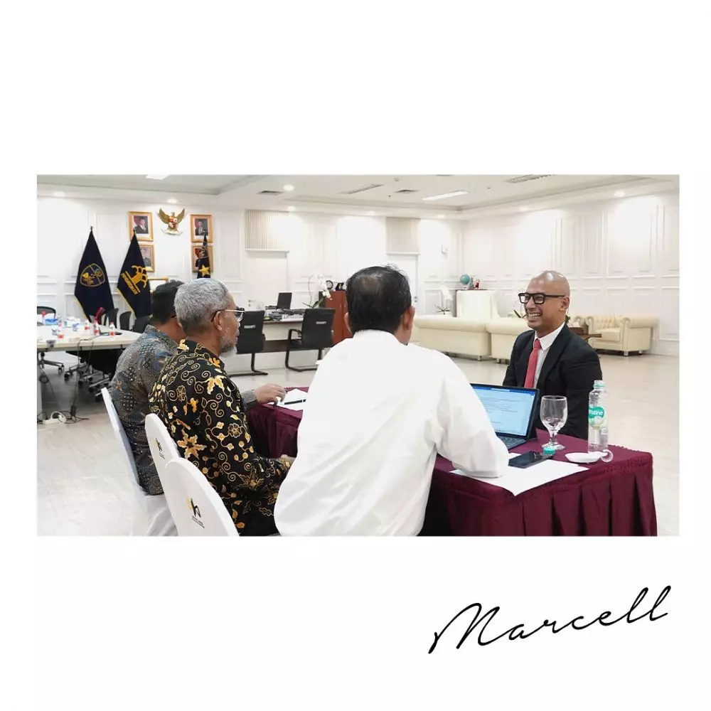 marcell dilantik komisioner lmkn © 2025 Instagram