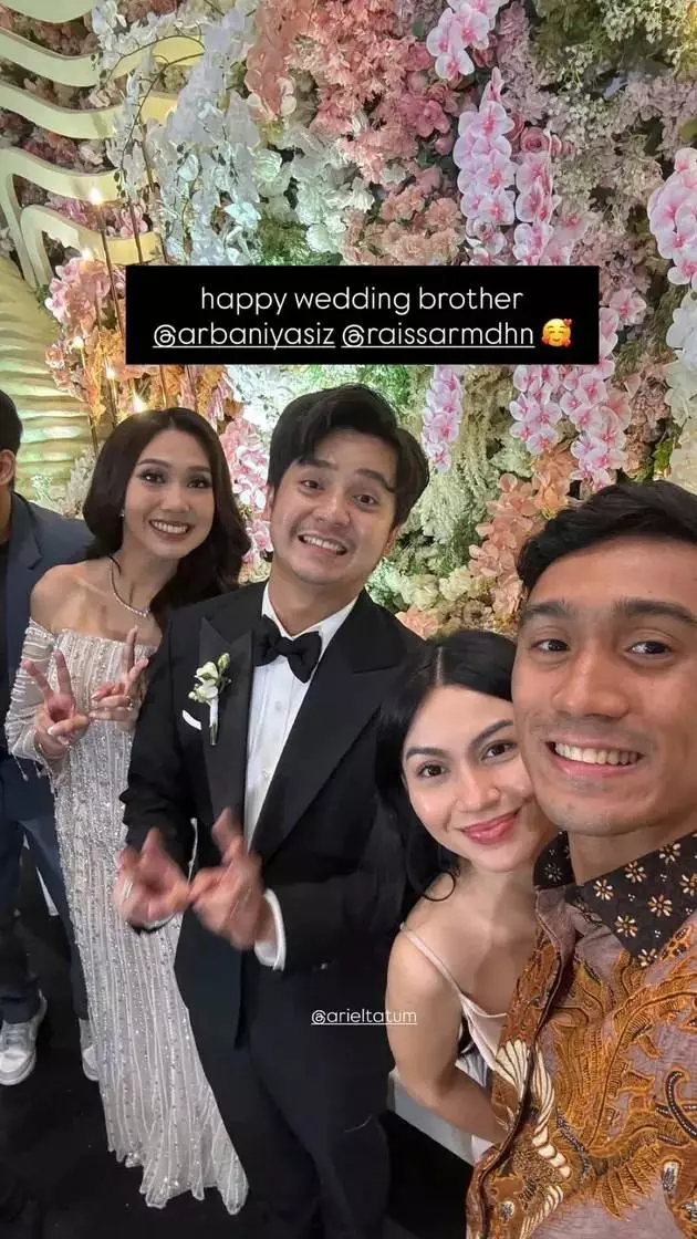 seleb di nikahan arbani dan raissa © 2025 berbagai sumber