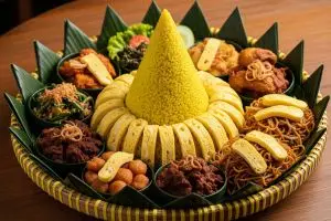 Resep telur dadar iris sempurna untuk hiasan tumpeng 17 Agustus, dijamin rapi dan cantik